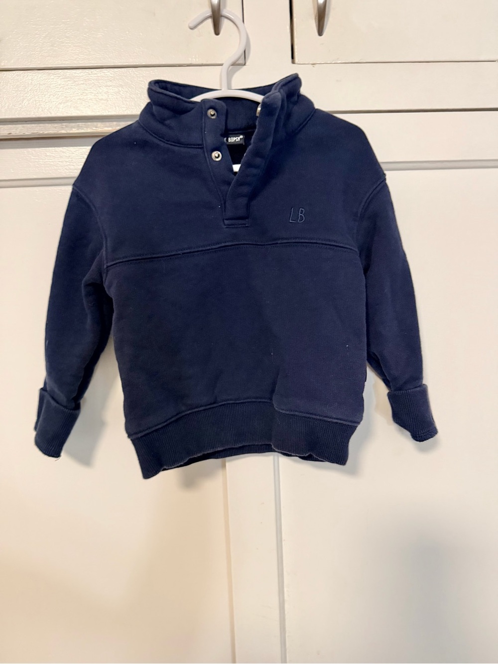 Little Bipsy Navy Sweatshirt - Picture 2 of 3